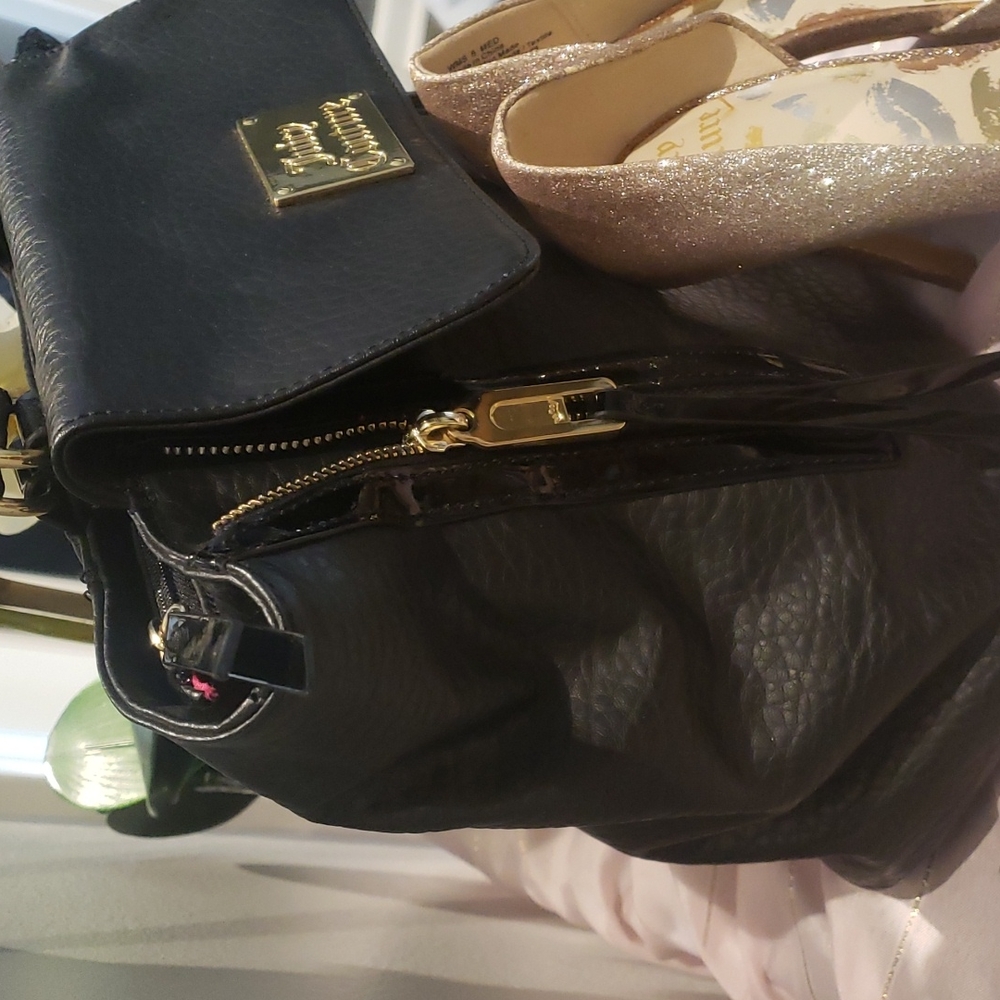 ❣️💫MARK DOWN💫❣️🖤 Black Juicy Couture Bag - Picture 4 of 12